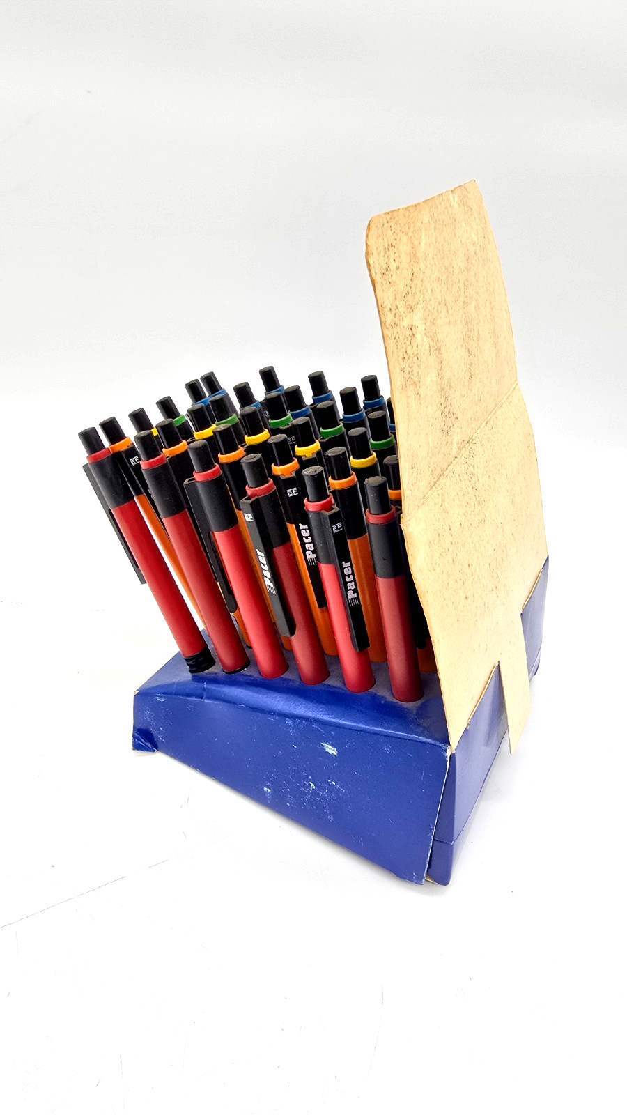 Vintage Eberhard Faber PACER Ball Point Pens Retail Store Display w/Pens