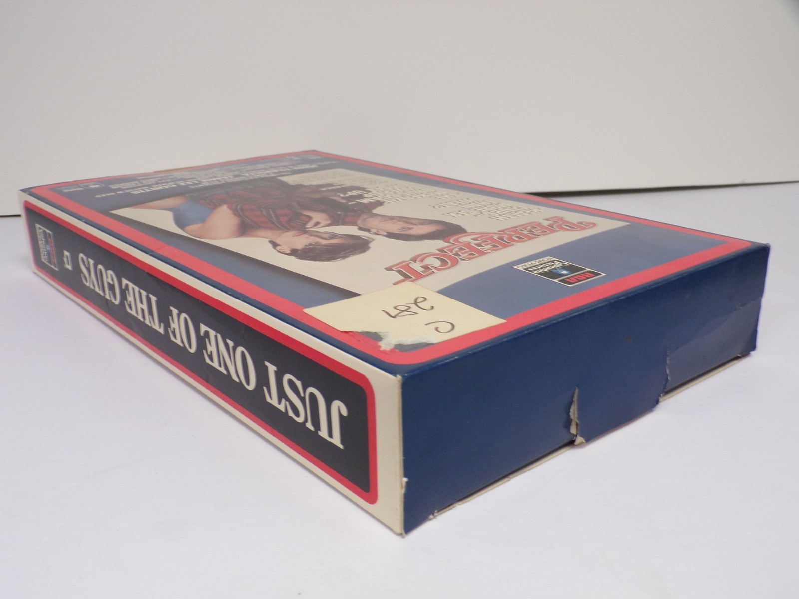 Just One of the Guys/Perfect Travolta Video Store Display Box 15″ 110425WBAN-12