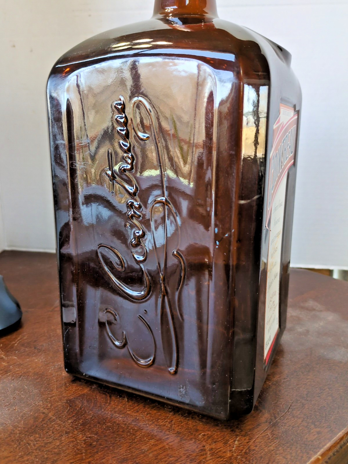 Cointreau 3 L Display Only Collector’s Bottle 12.5 In Tall