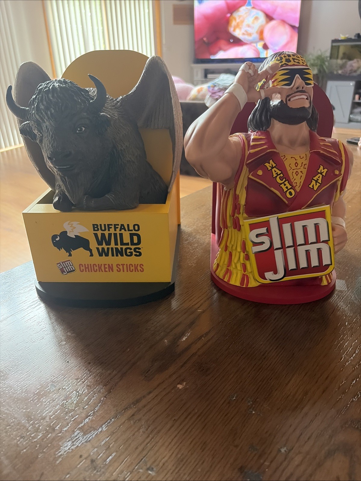 Slim Jim Buffalo Wild Wings and Macho Man Slim Jim Display