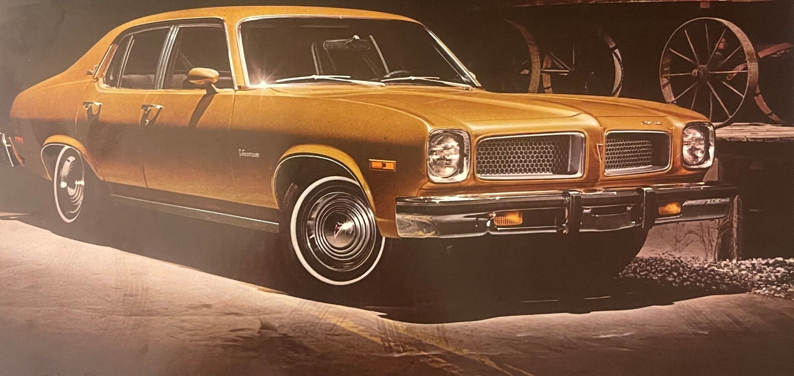 Vintage 1974 Pontiac Ventura Brochure, Last Car And Year Of GTO, Pontiac, MI