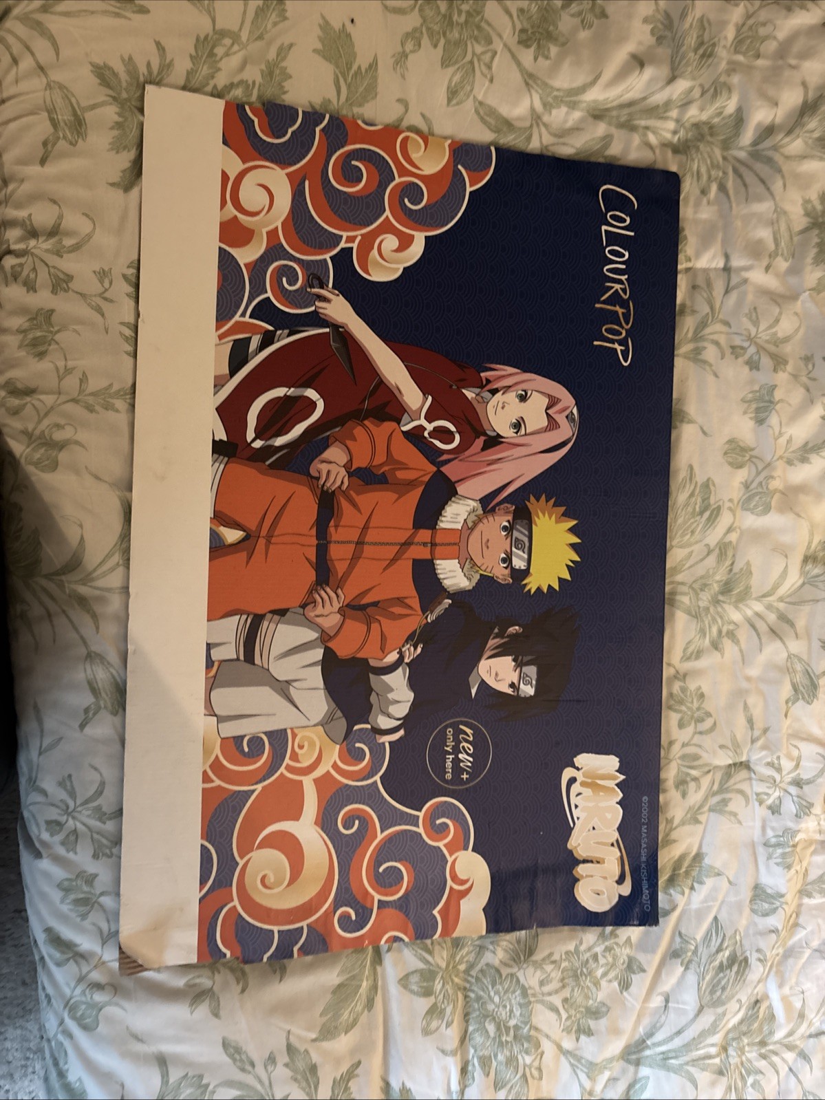 RARE Naruto x Colourpop Ulta Store Display Poster