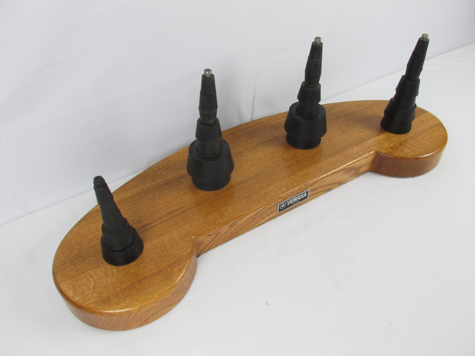 Yamaha USA Oak Wood Horn Instrument Display Store Dealer Advertising Sign RARE