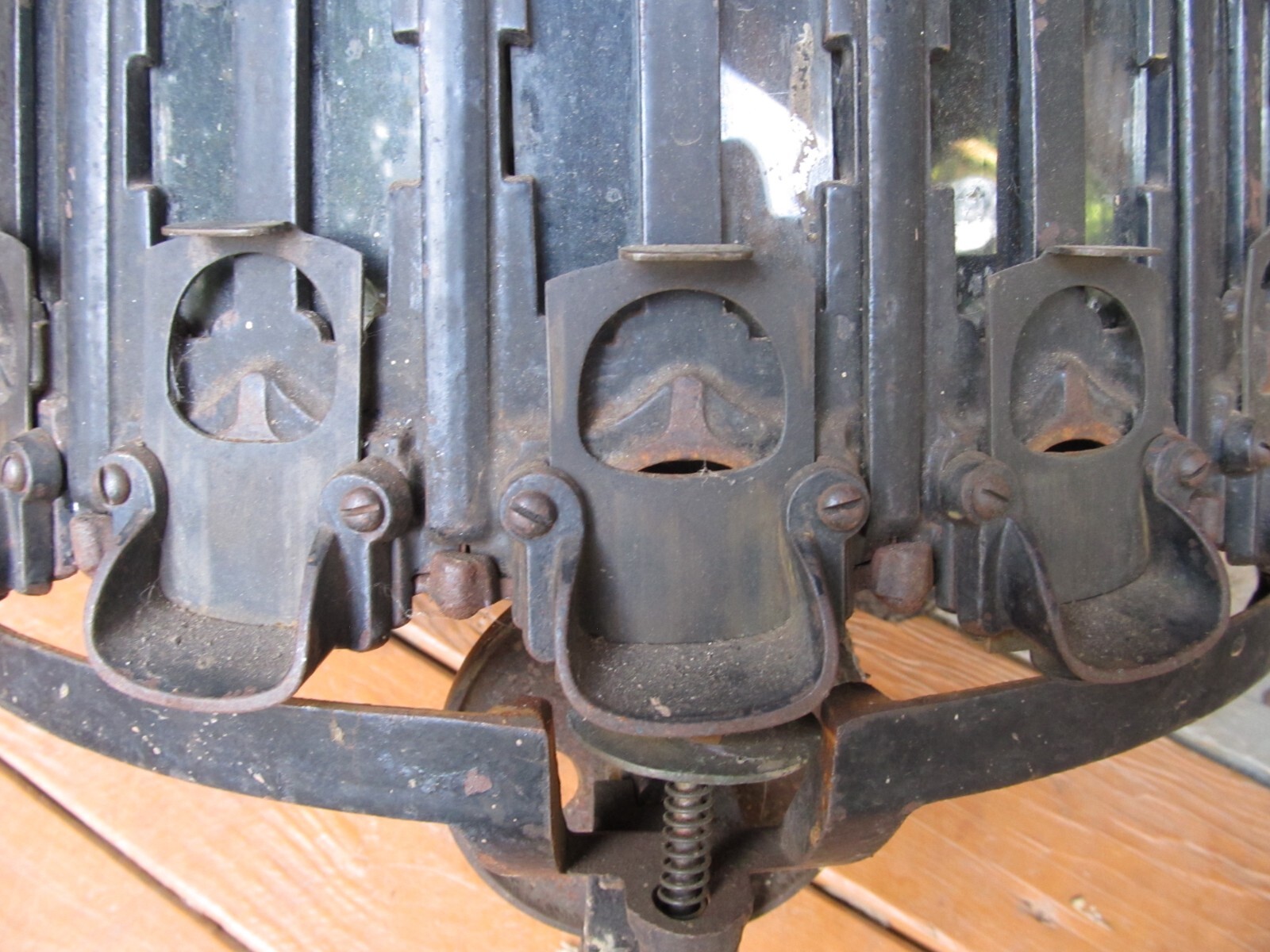 1880’s Henry Westphal’s Countertop Rotating Store Screw Bolt Shot Cabinet