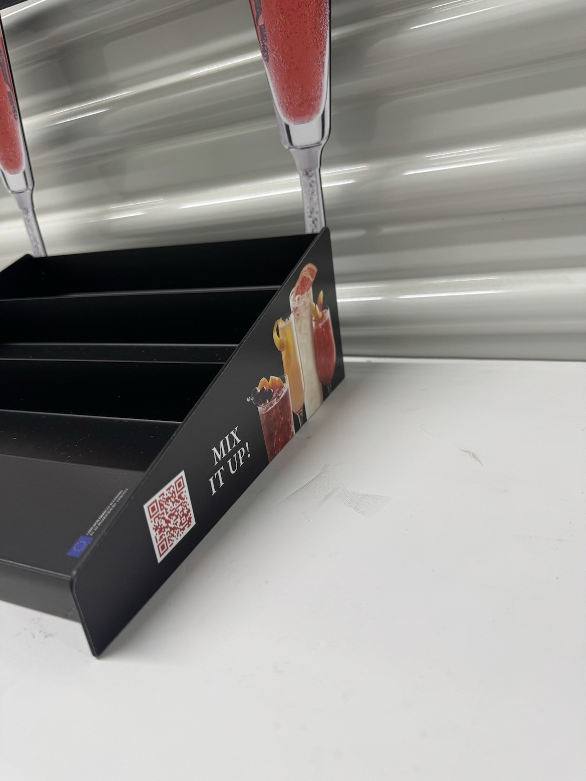 Rosa Regale Banfi Counter Display POS Advertising Bar Sign Retail Display