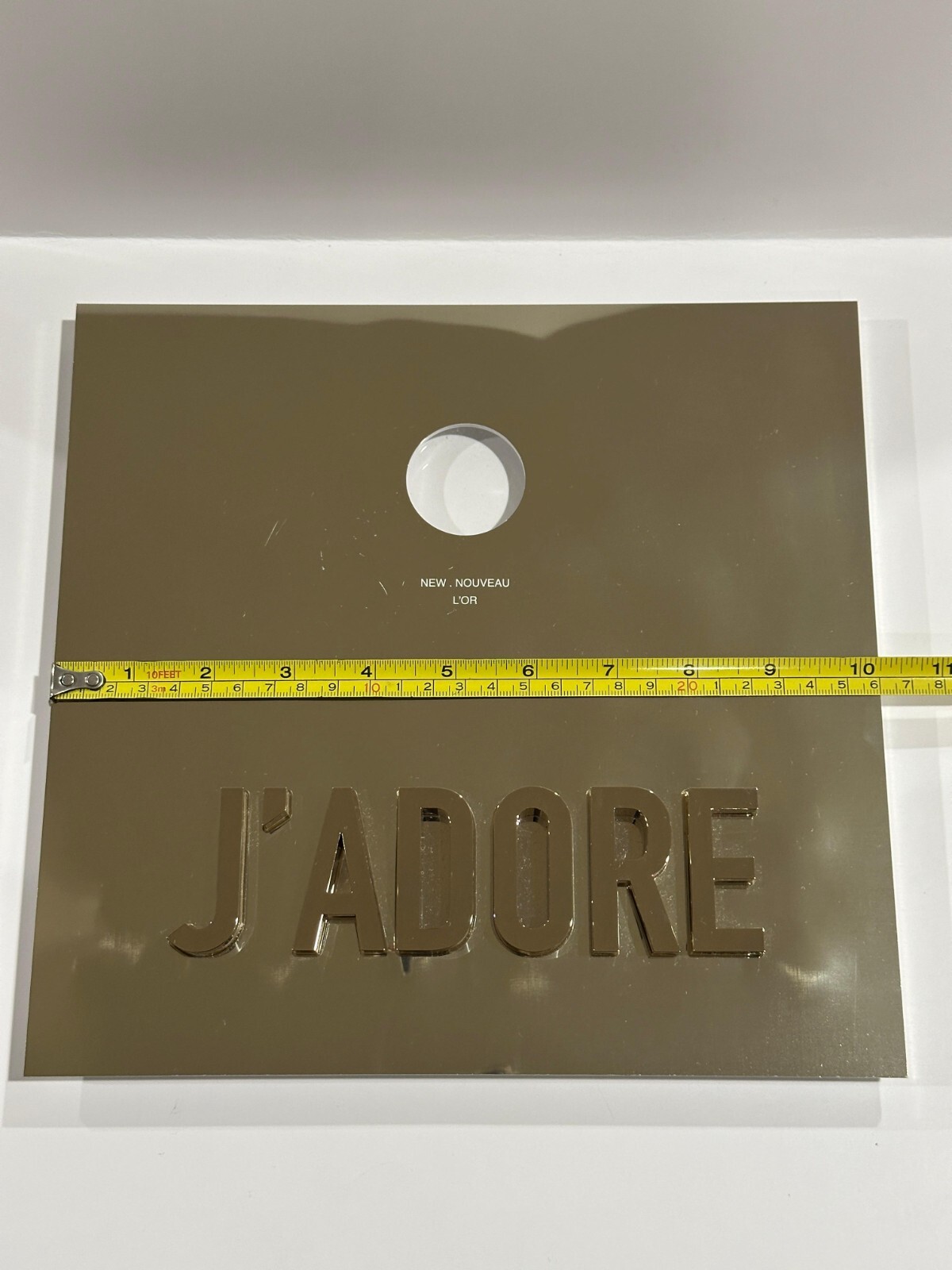 Dior Beauty Perfume Holiday Collector’s ⭐ J’adore L’or ⭐ Charm Display Stand