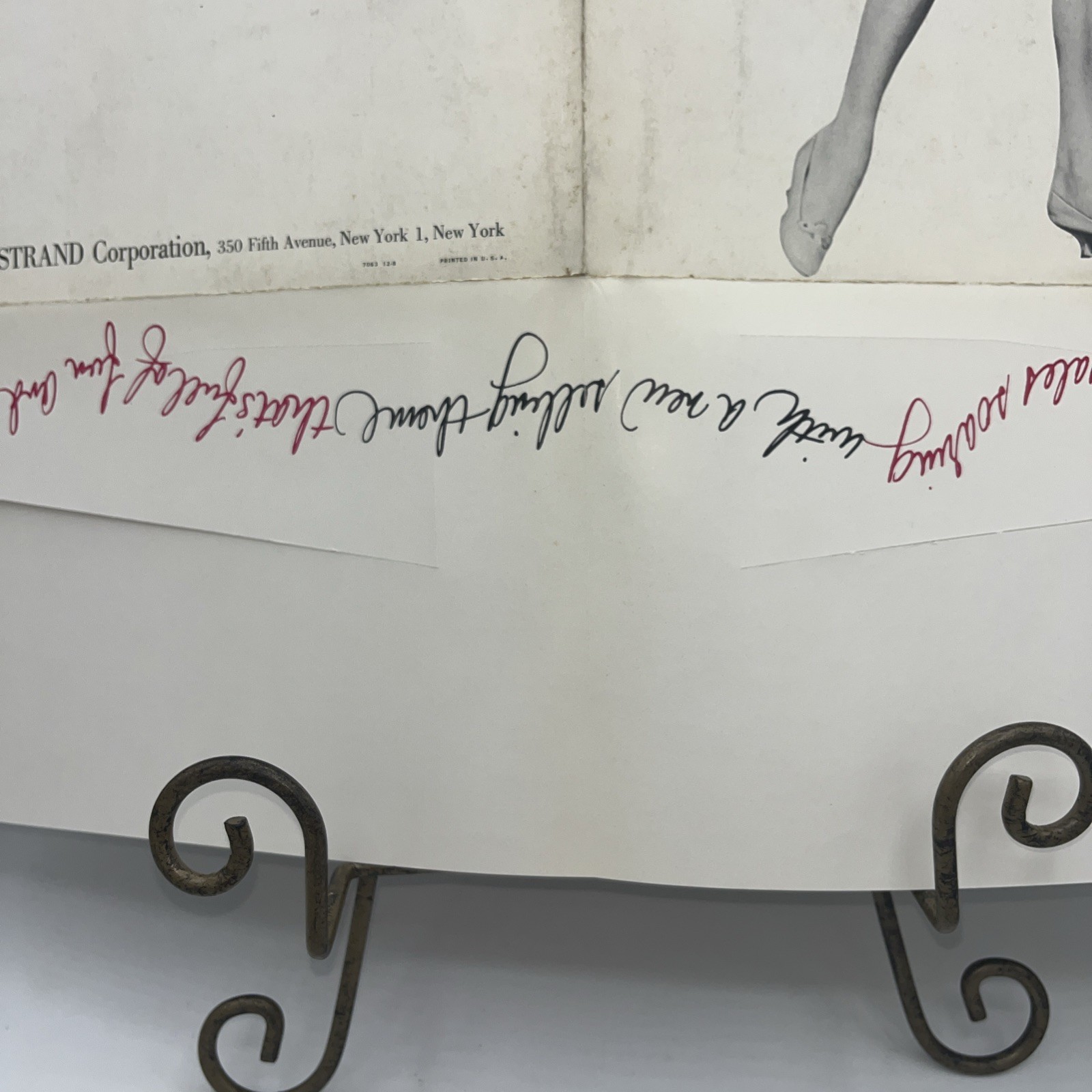 Chemstrand Corporation Nylon Lingerie Promotional Display