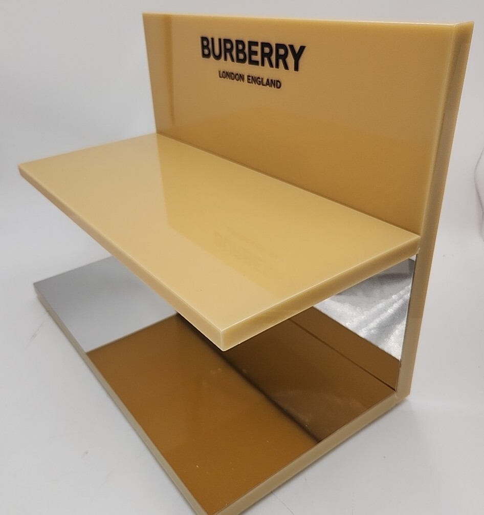 NEW Luxottica Group Burberry London 2-Tier Sunglasses Mirrored Counter Display