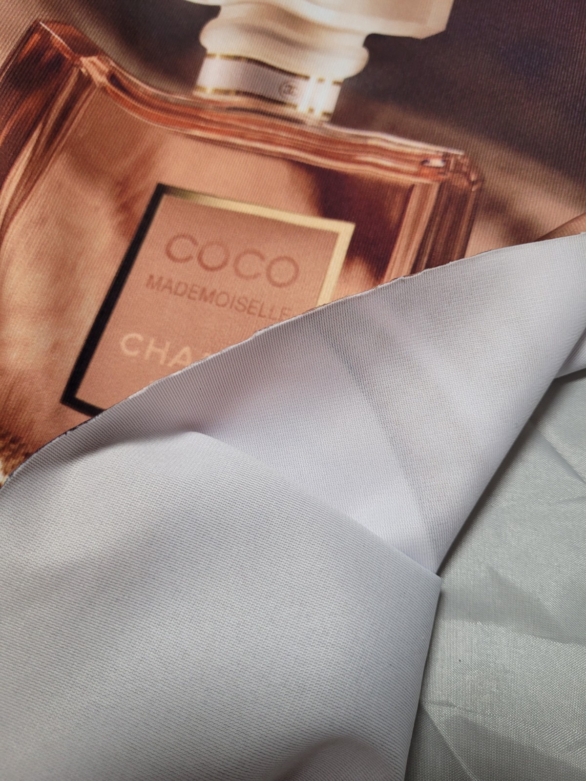 Chanel Coco Mademoiselle Perfume Store Banner Display Advertisement 27×25 B4