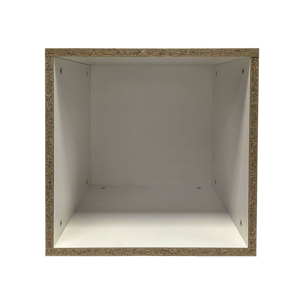 18” x 18” White Knockdown Bases Pedestal Base Box Cube Display Fixture Retail