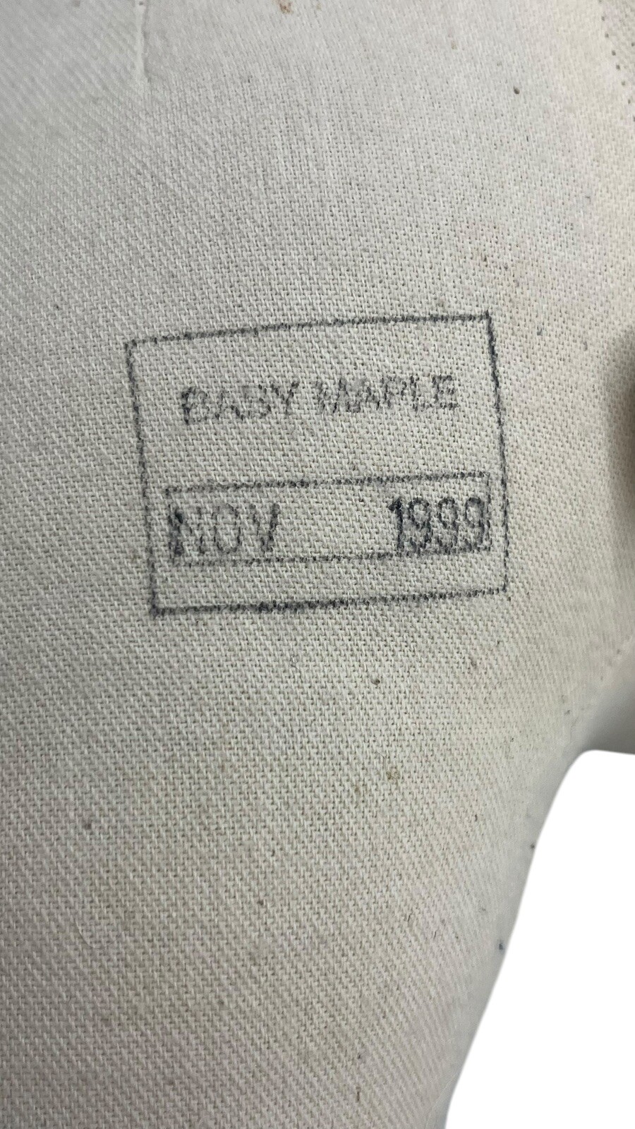 Display Mannequin Canvas Cloth Sewing Model 8 Month Baby Toddler Born 1999 USA