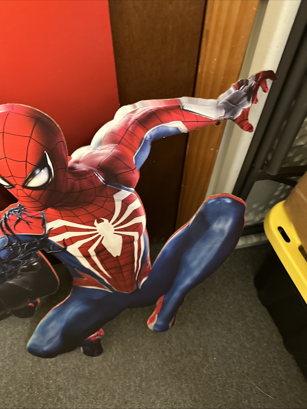 Spiderman 2 PS5 Release GameStop Promotional 3D Hanging Sign Poster Display