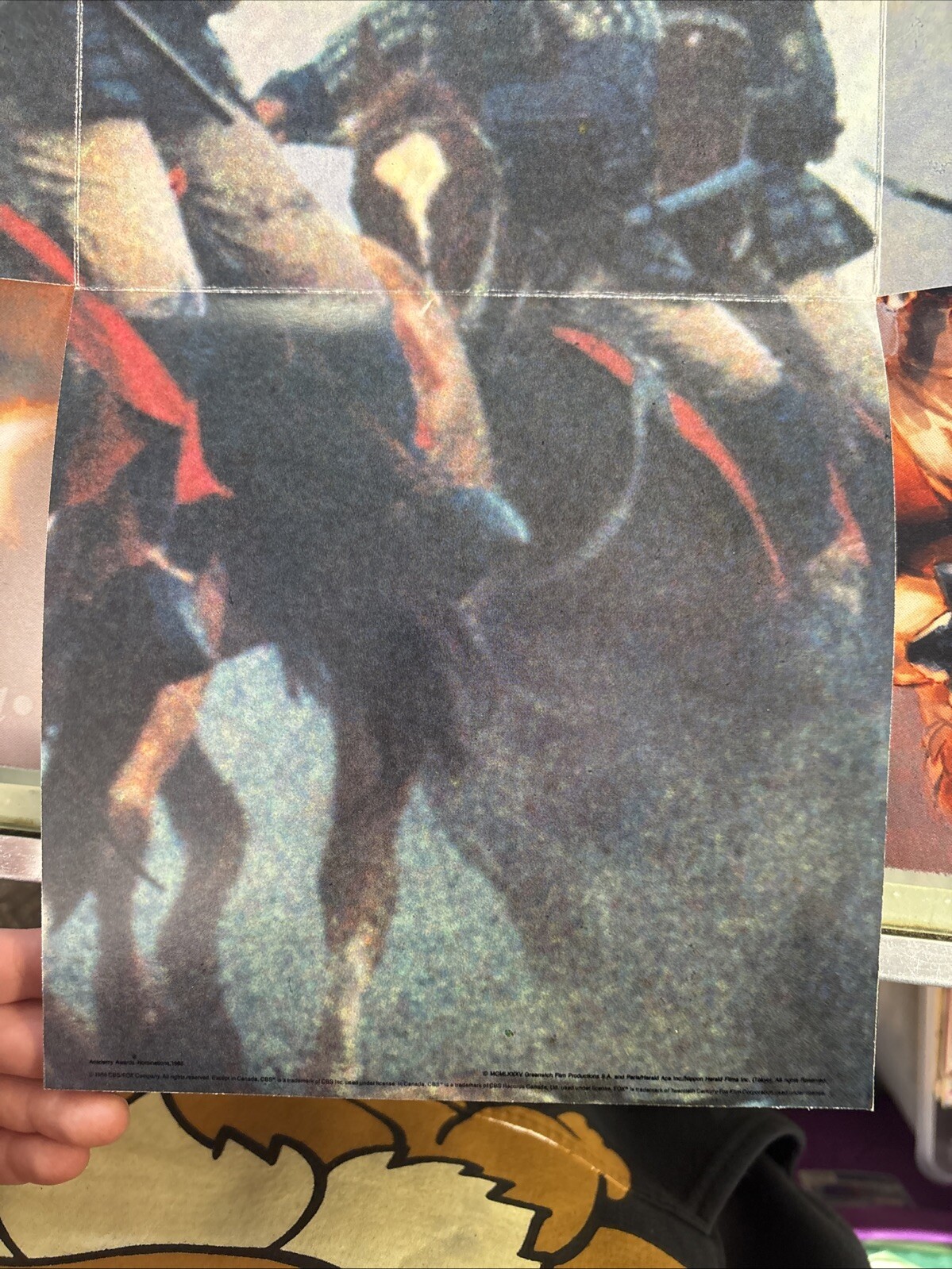 Ran Akira Kurosawa 1985 Counter Display Advertisement