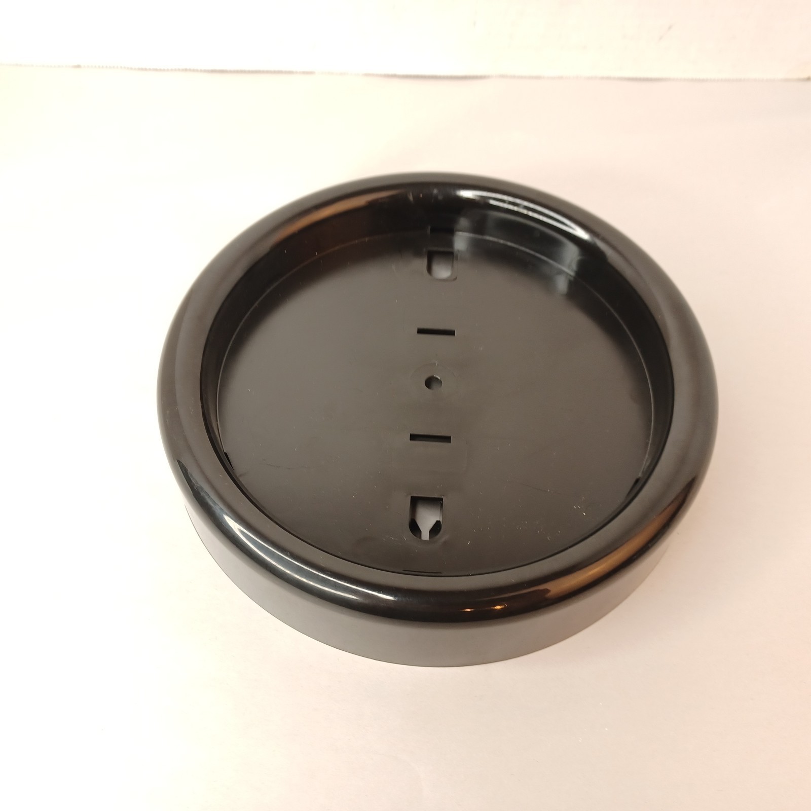 Chaney Instrument Company Wall Clock Replacement Plastic Black Base Only Part