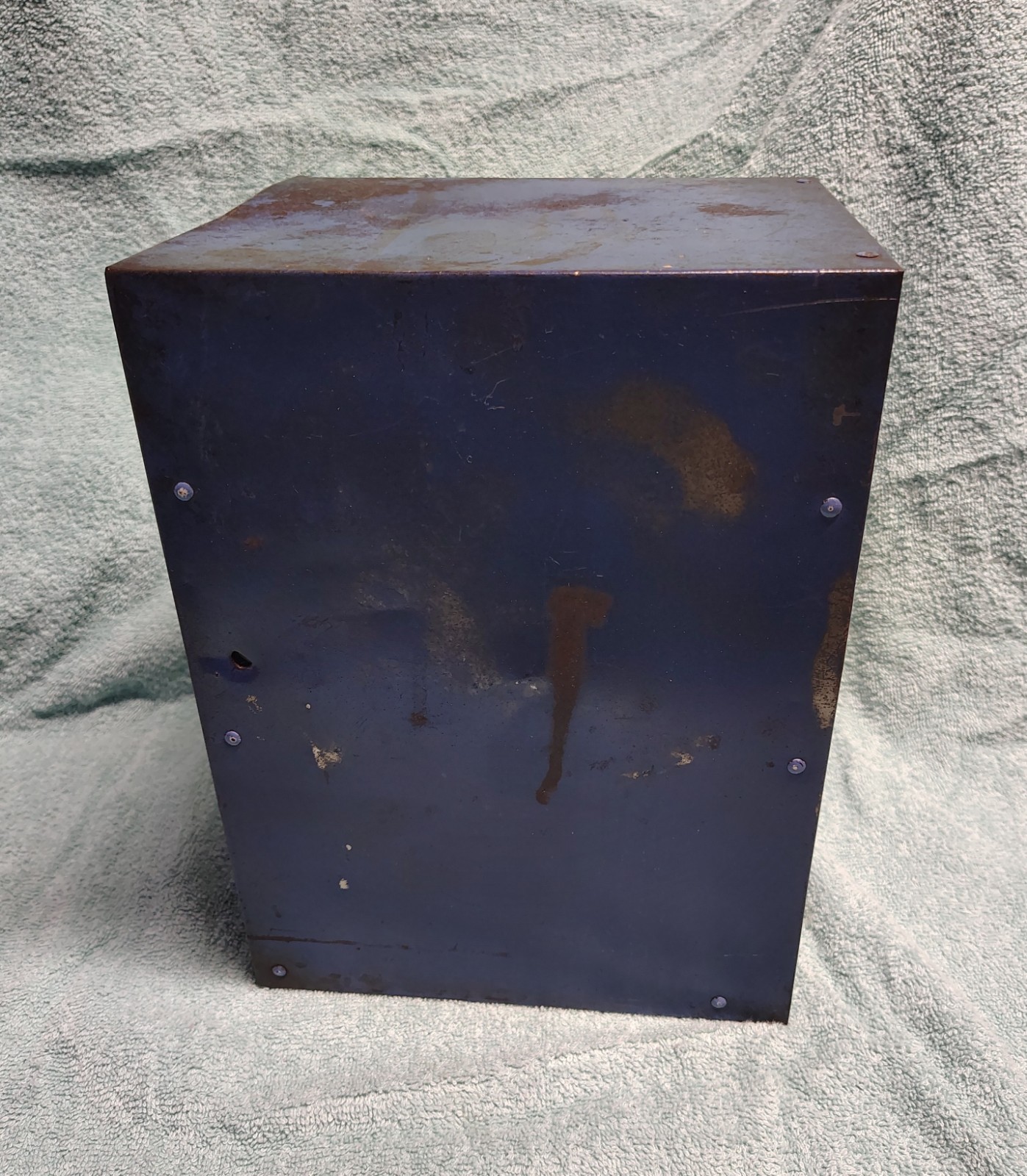 Vintage Metal Dr Scholls 3 Drawer Corn/Bunion Pad Store Advertising Display Case