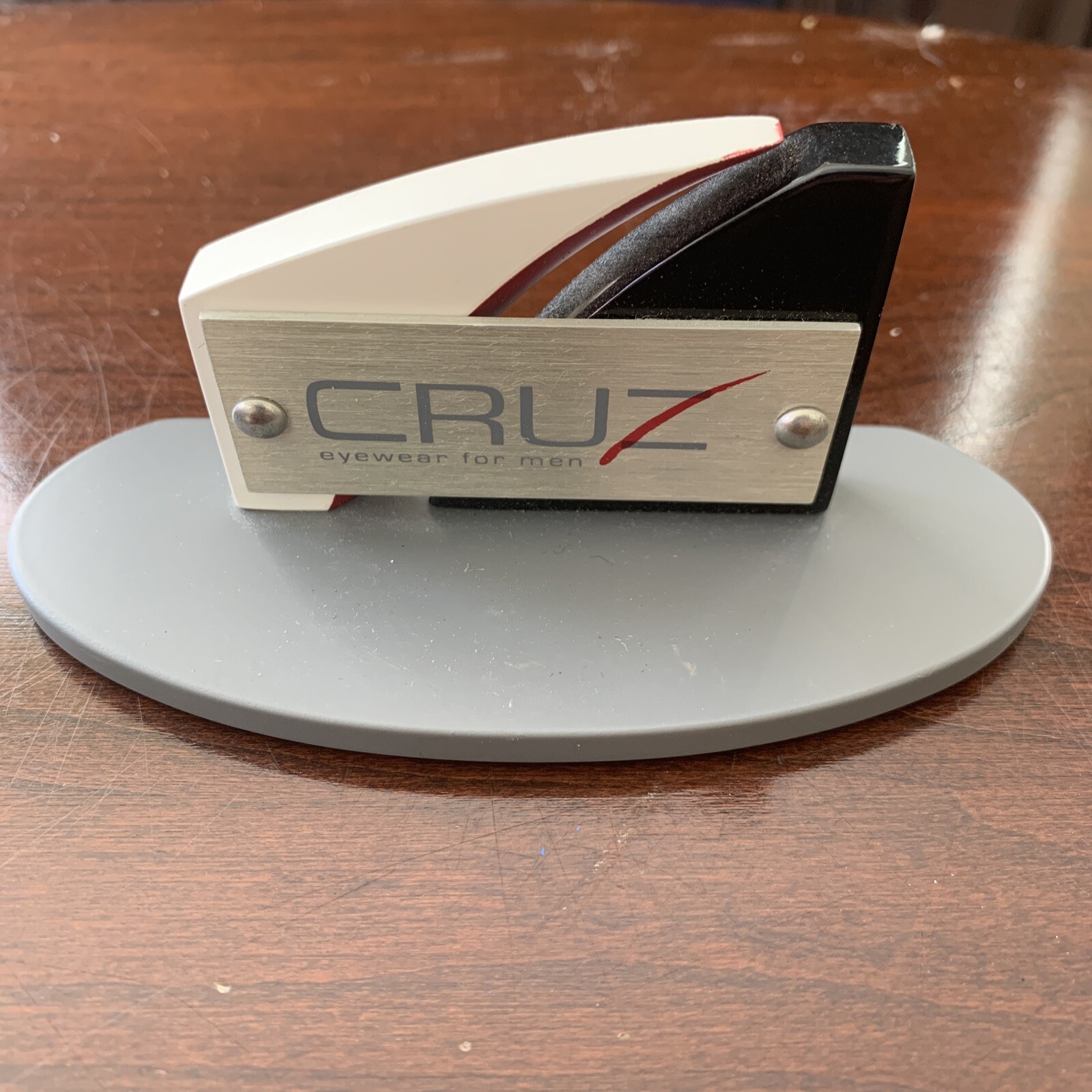 CRUZ Eyewear For Men Display Logo OFFICIAL DEALER LOGO PLAQUE 5”x2”