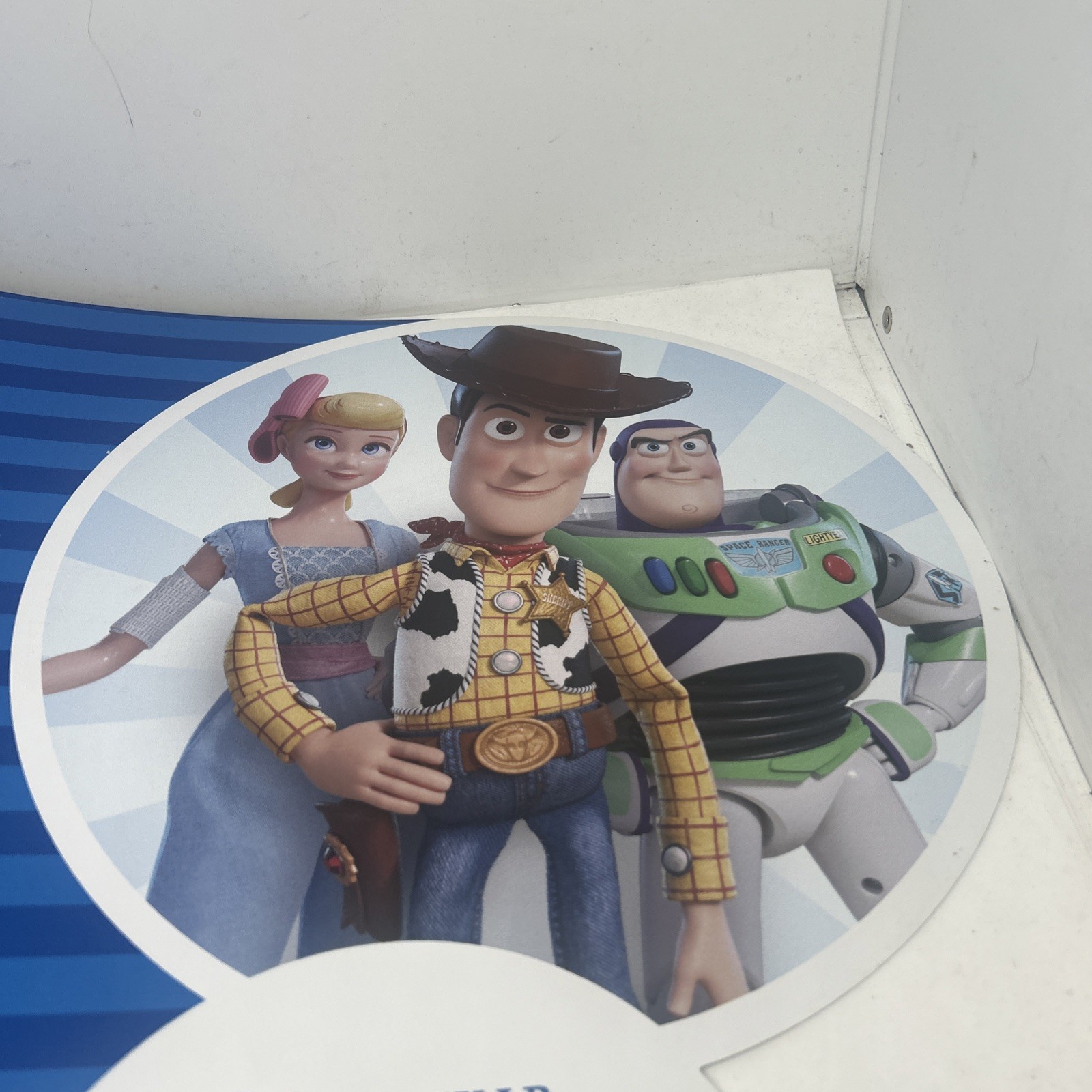 Party City In-Store Toy Story 4 23″ x 18.5″ x 2mm Display W Hanger DWBO