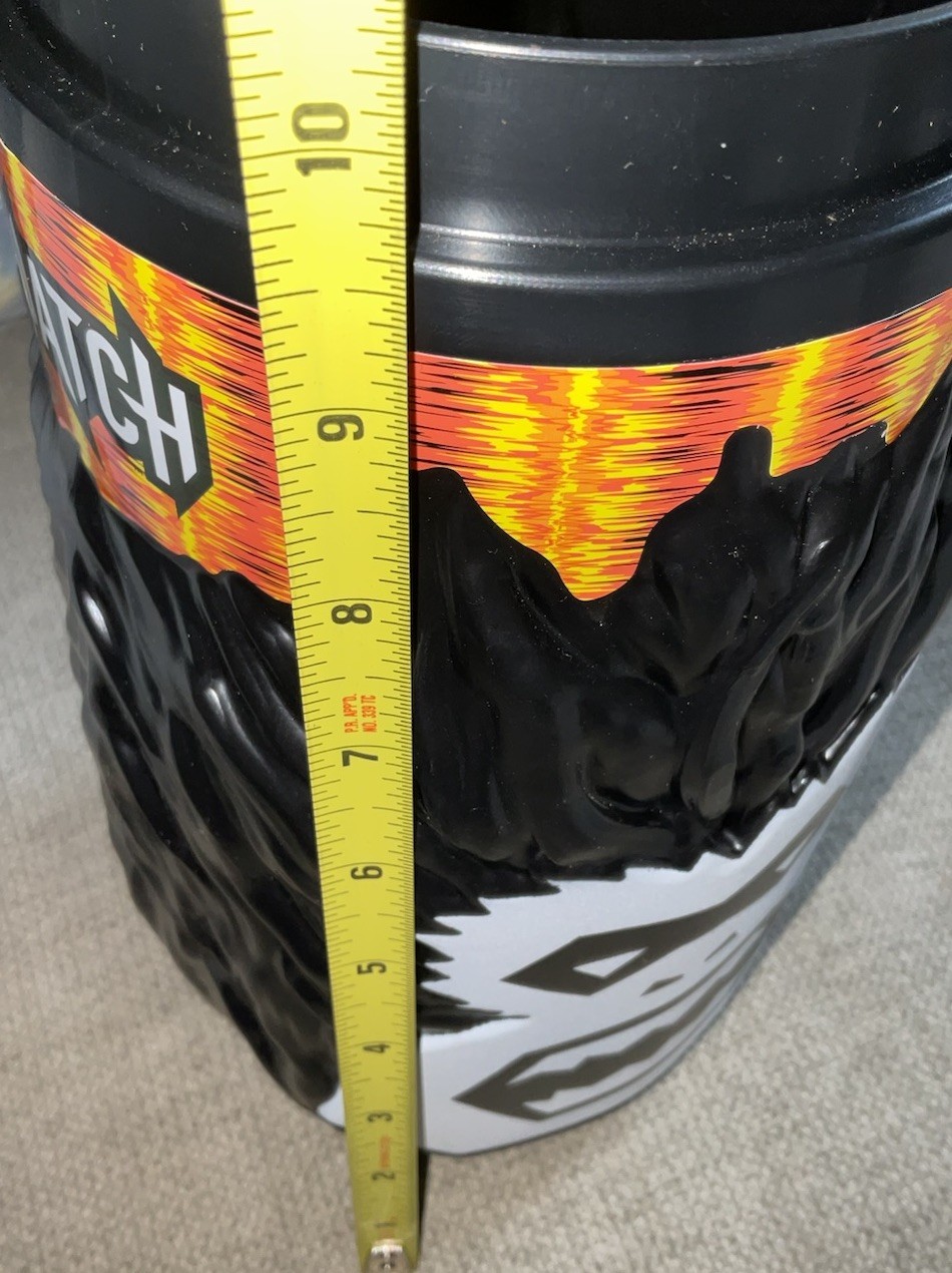 Jack Links Beef Jerky Bigfoot Display Mug Giant Mug Store Plastic Sasquatch