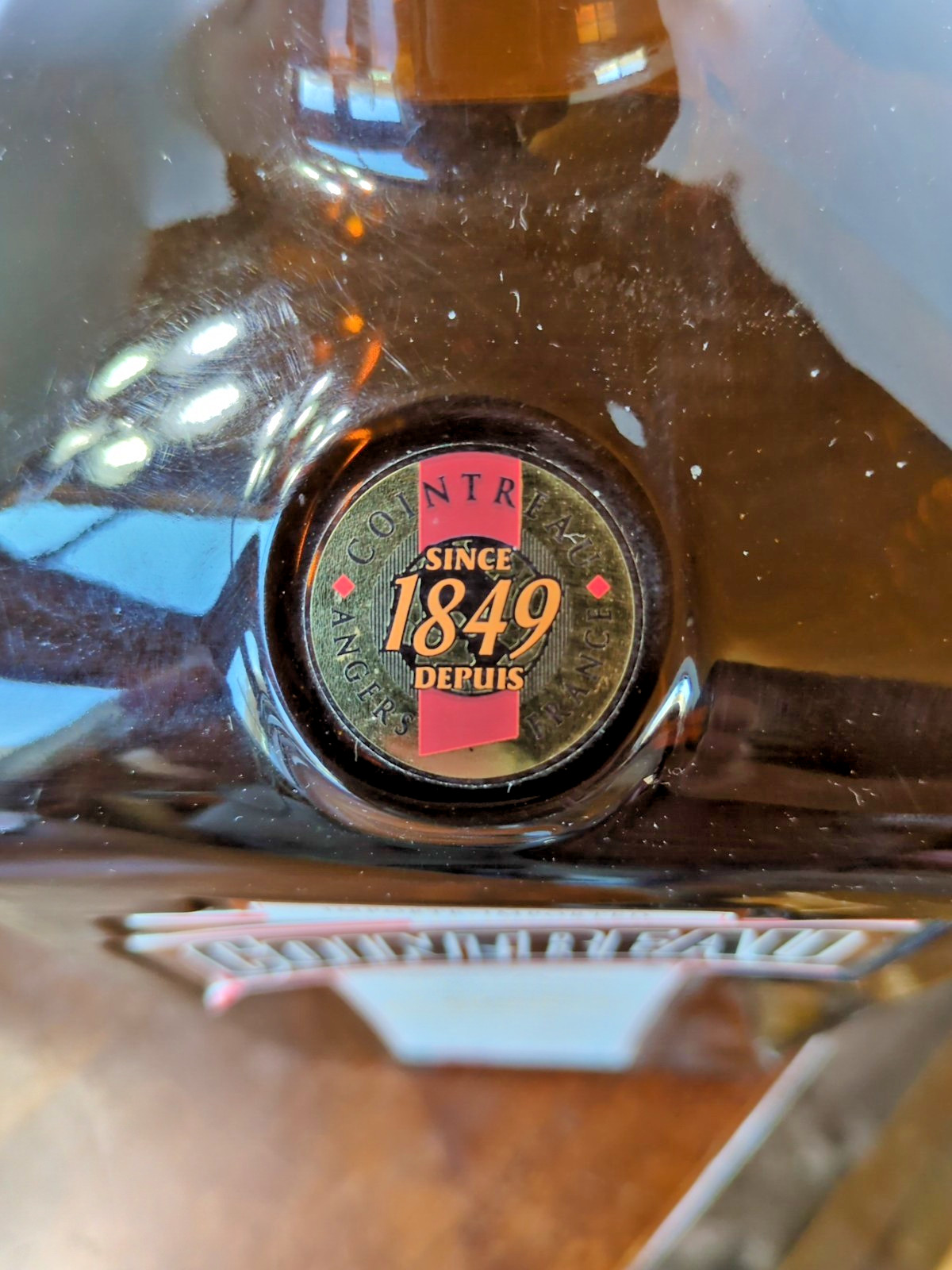 Cointreau 3 L Display Only Collector’s Bottle 12.5 In Tall