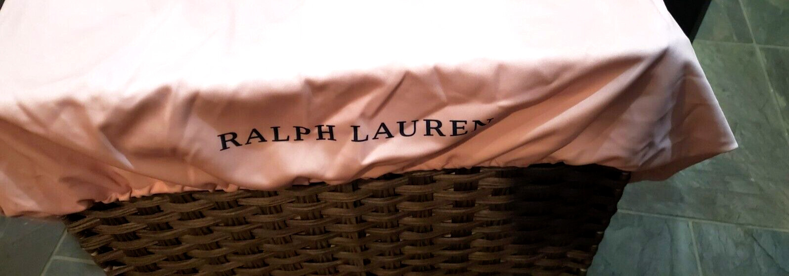 Ralph Lauren Collectible Store Promo Display Heavy fabric cover for bench/ table