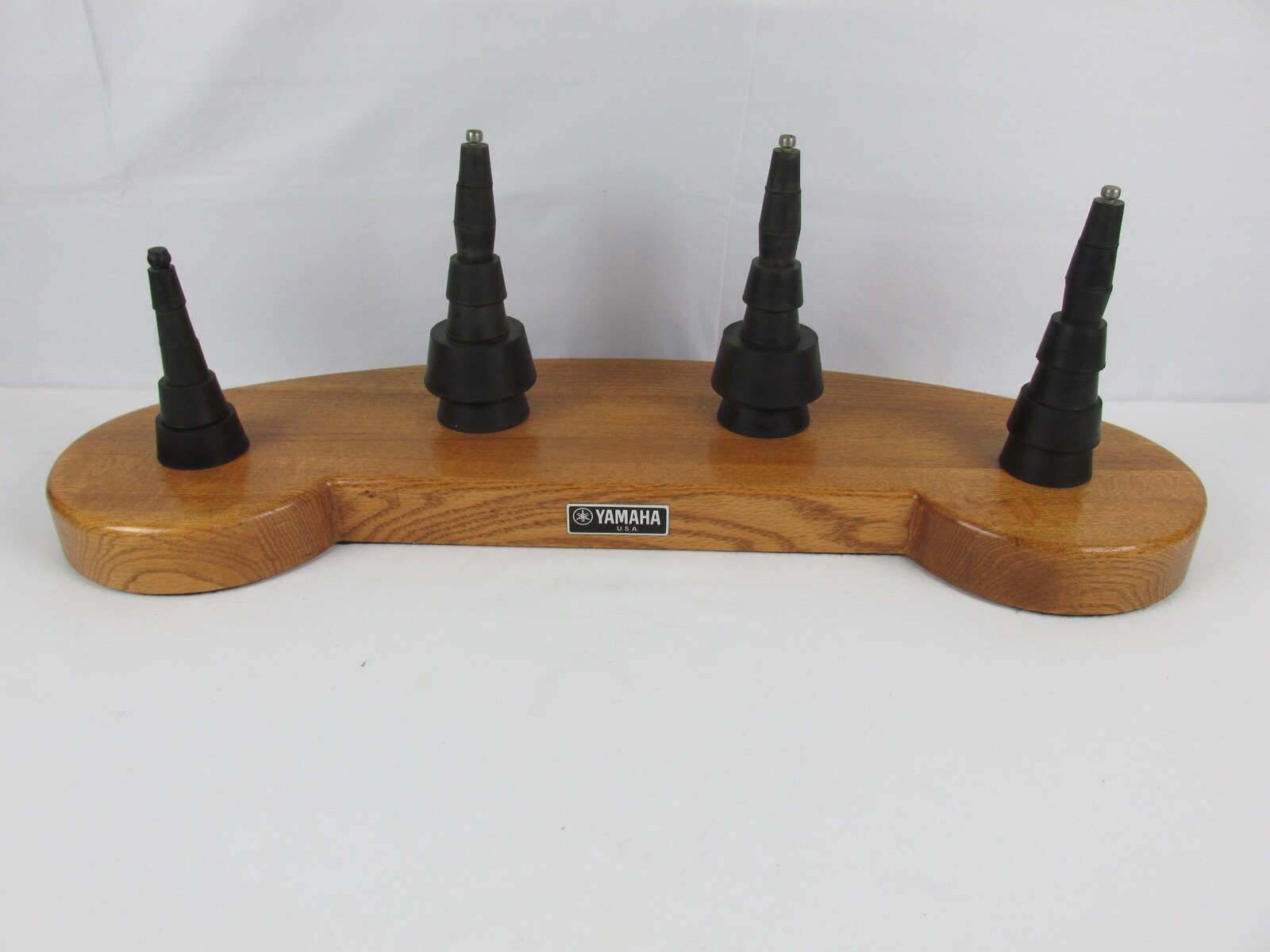 Yamaha USA Oak Wood Horn Instrument Display Store Dealer Advertising Sign RARE