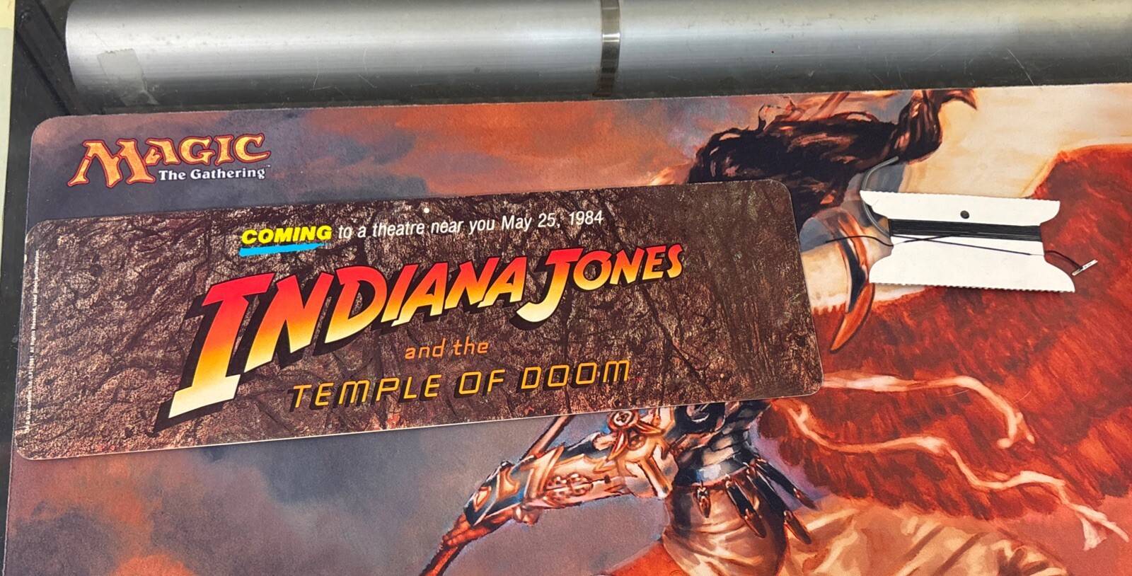 Indiana Jones And The Temple Of Doom Mobile Display 1984 4 1/4×13 7/8
