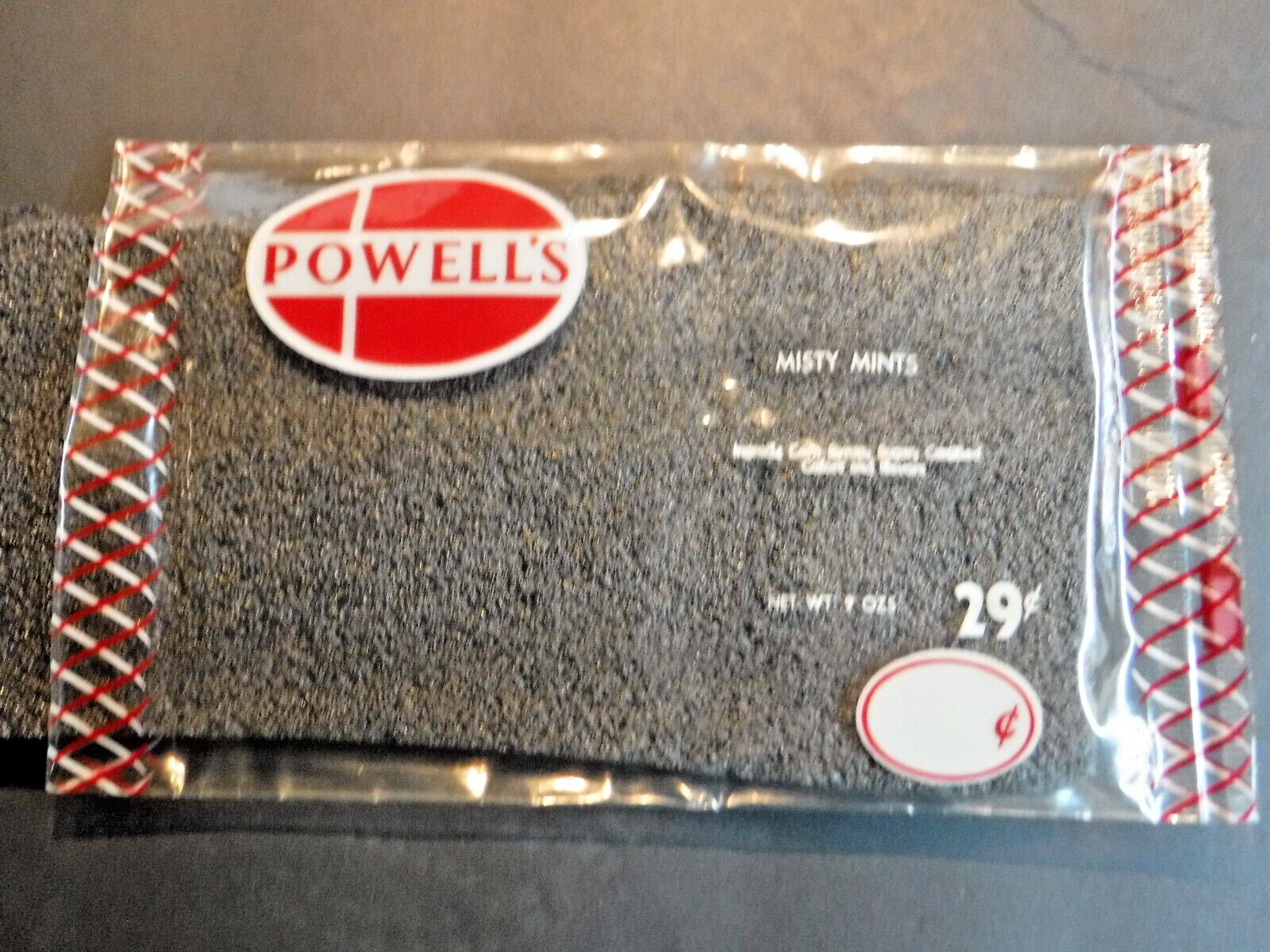 Vintage~Powell’s Candy Co. Hopkins, MN.~PLASTIC TREAT BAG~MOVIE TV PROP~Display!