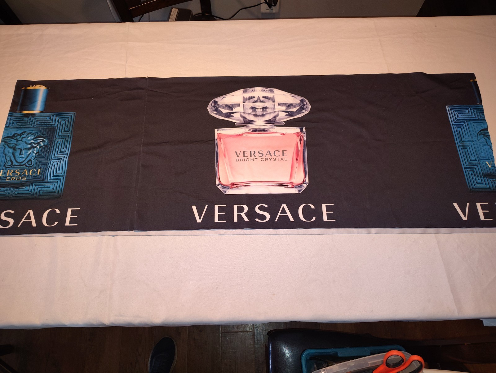 Versace Eros Versace Bright Crystal Store Display Banner