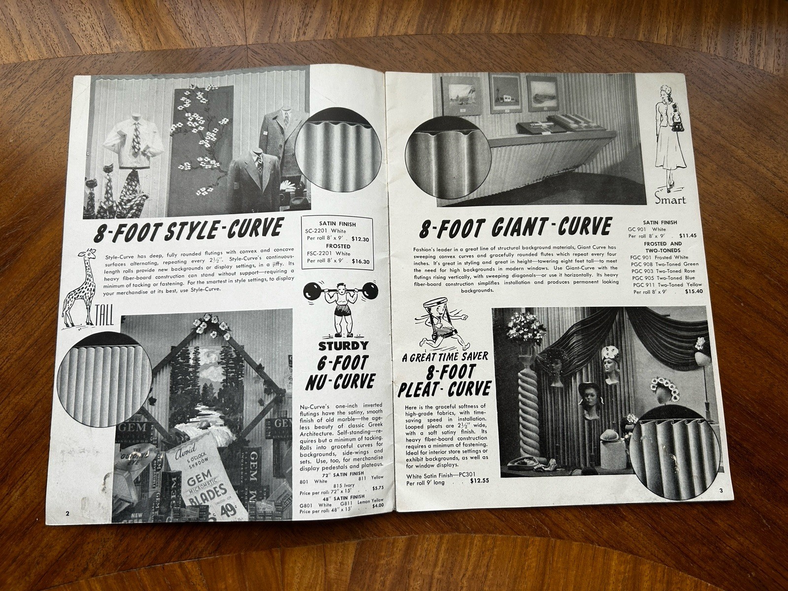 Vintage 1948 Sherman Display Guide Retail Store Display Advertising Catalog