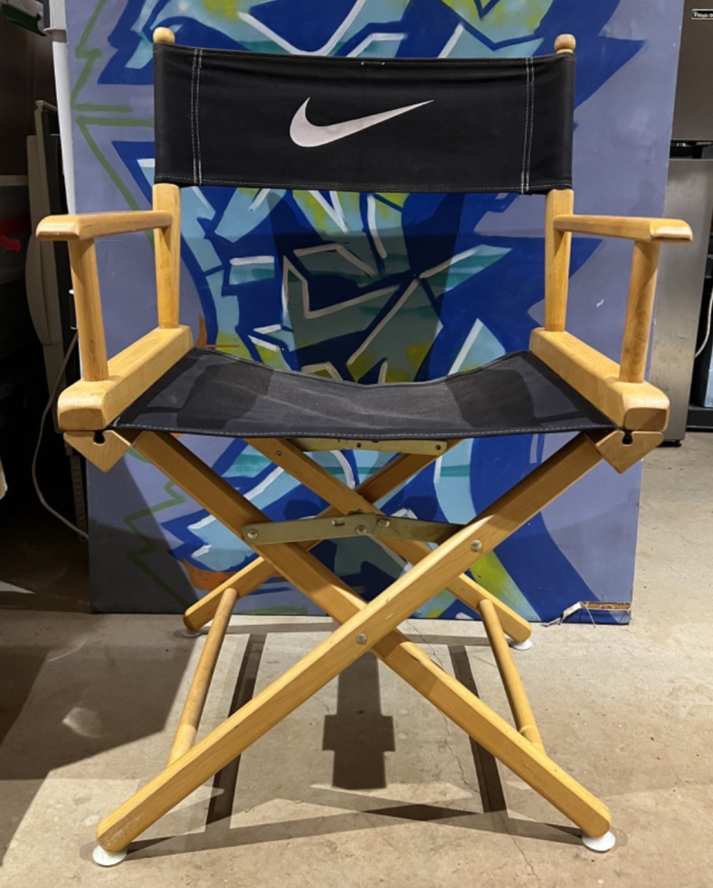 Vintage Nike Director Chair Just Do It Promo Rare Collectible Seat Swoosh 80’s