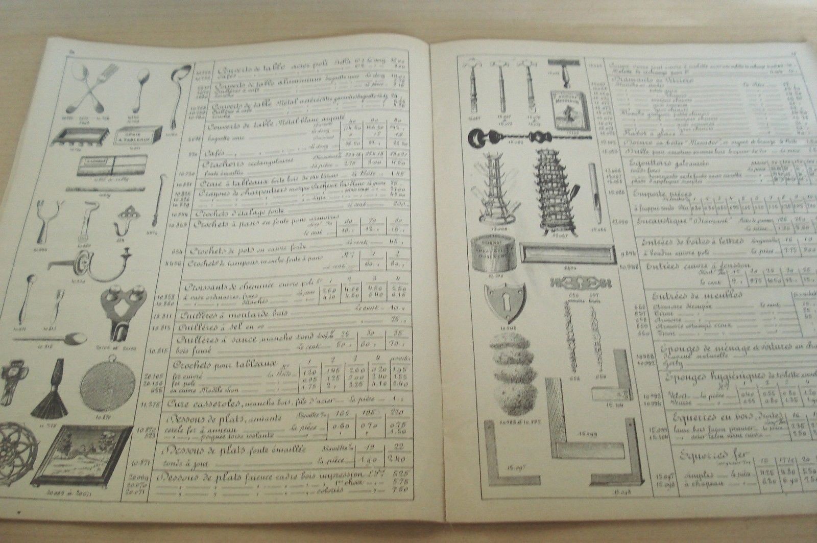 1923 CATALOG CHINCAGLIERIE E.CASSET & FILS PARIS TOOLS WROUGHT IRON TOOLS