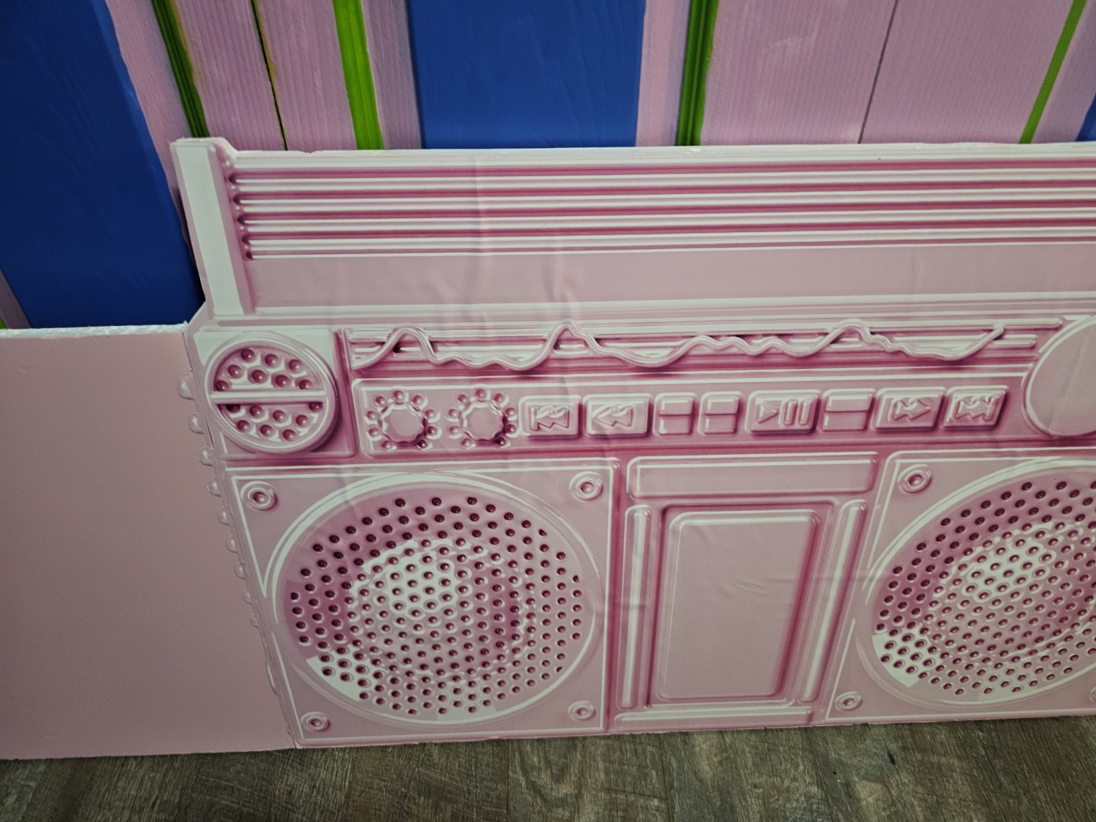 RARE Barbie Doll Mattel PINK BOOM BOX DreamFest Main Stage Dreamhouse Display