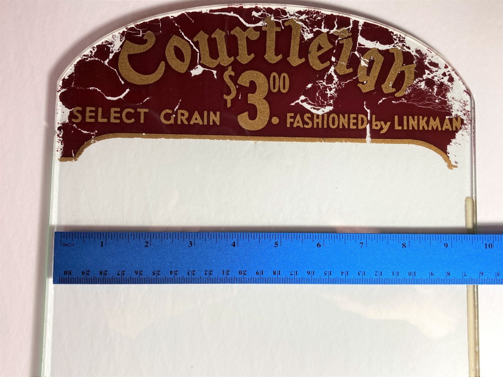 Courtleigh Pipe Display Case, Glass Door, 18 X 10, 1937 Linkman – Dr. Grabow