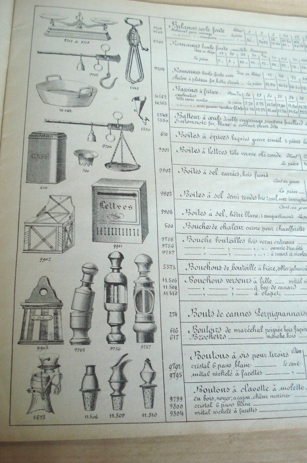 1923 CATALOG CHINCAGLIERIE E.CASSET & FILS PARIS TOOLS WROUGHT IRON TOOLS