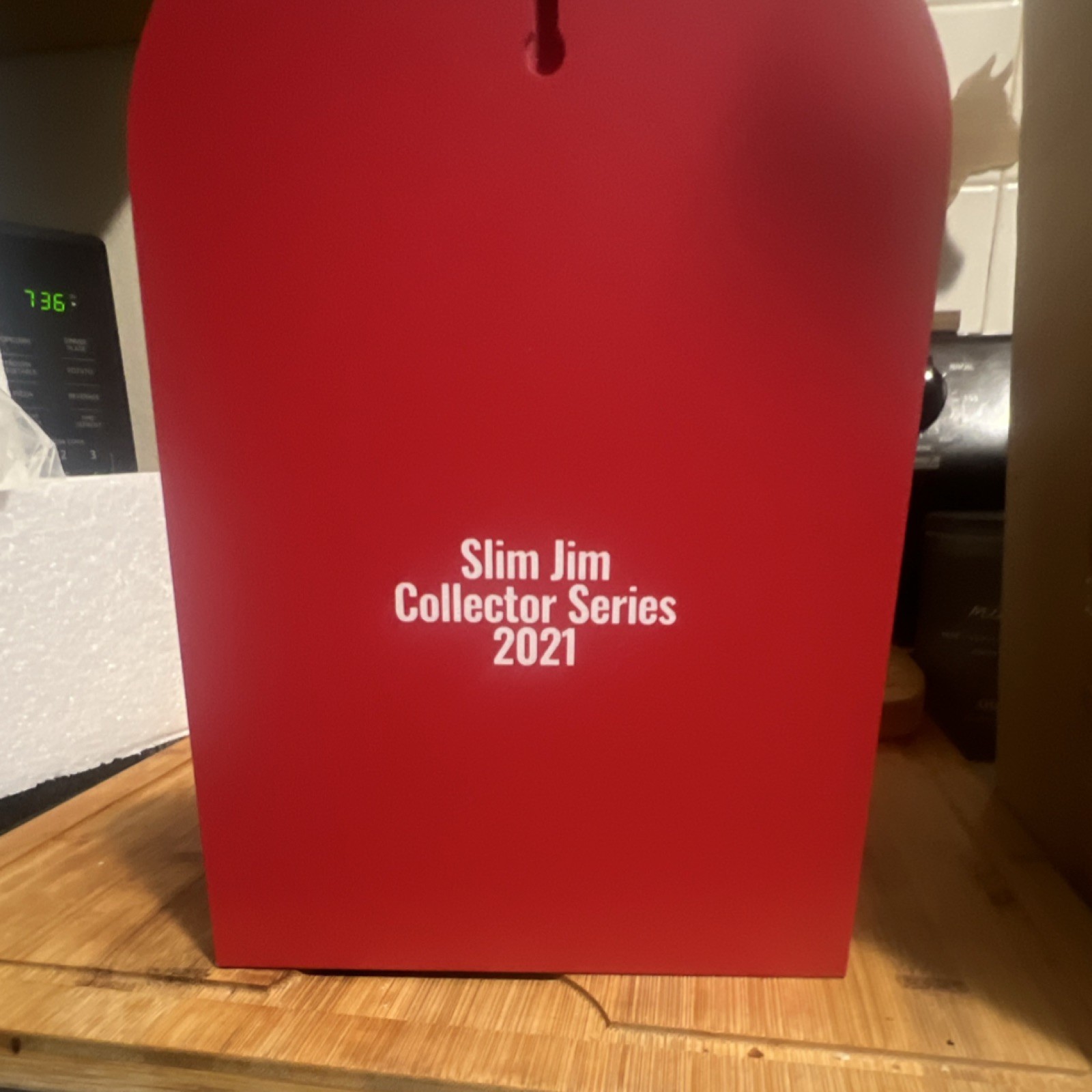 Slim Jim Collector Series 2021 Red Yellow Blue Store Display Advertising