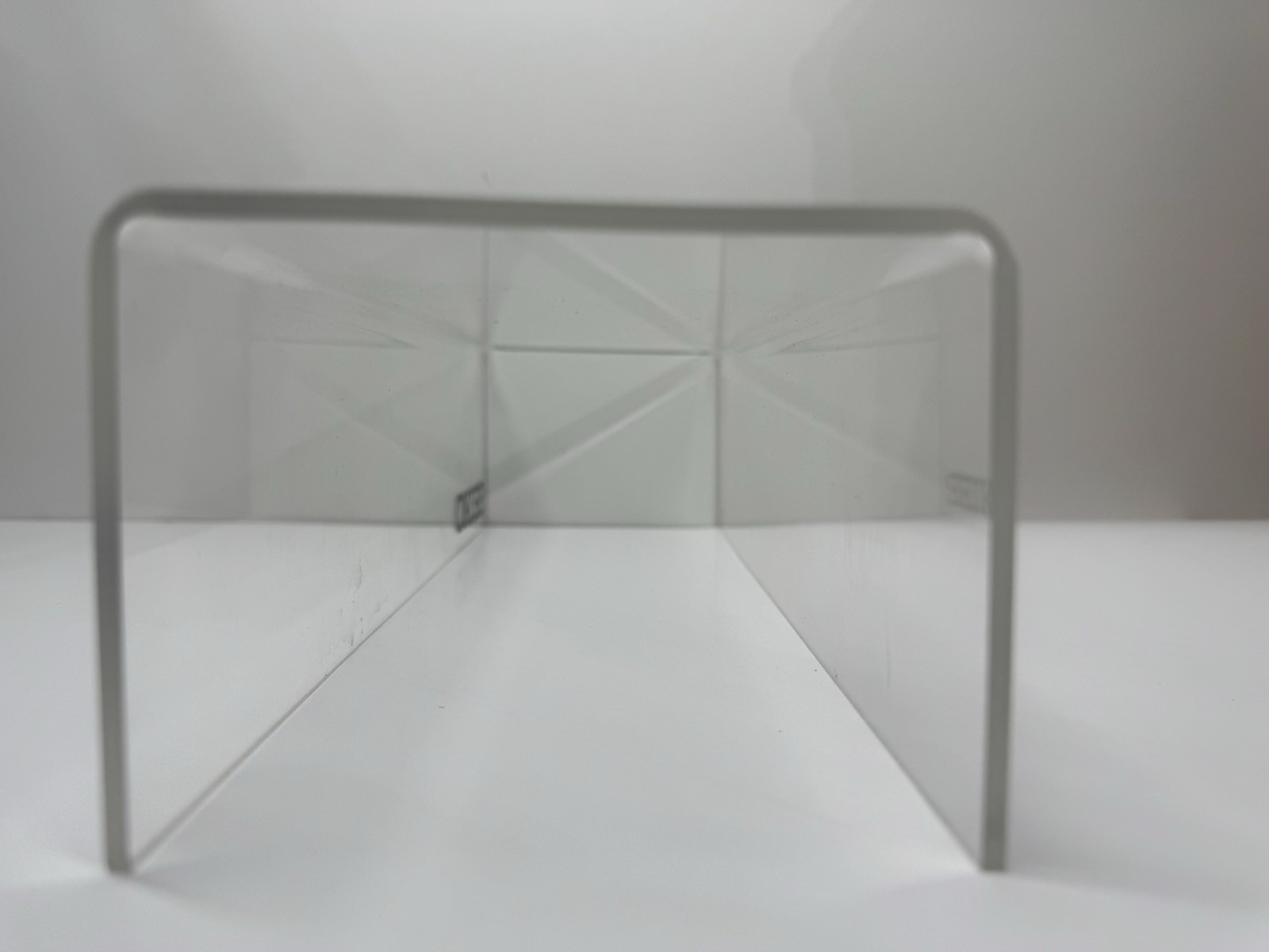 2x clear acrylic Seiko branded display holders