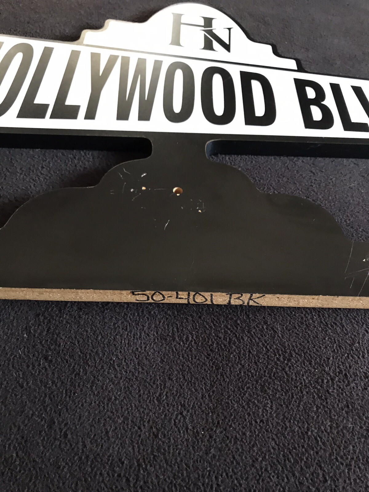 Hollywood Video Store Official Hollywood Blvd Display Sign VTG EXTREMELY RARE