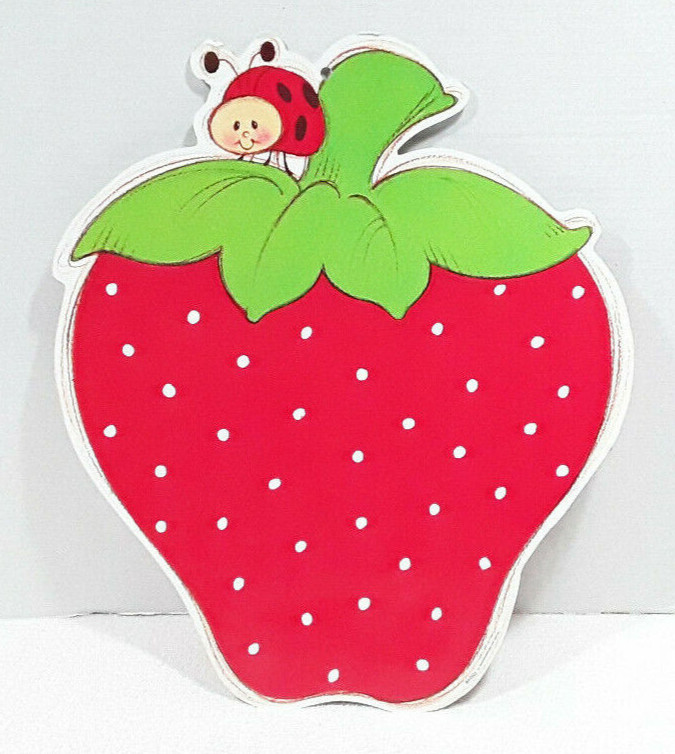Strawberry Shortcake Store Display Advertising 16×14 AGC 1980 80’s VTG RARE HTF