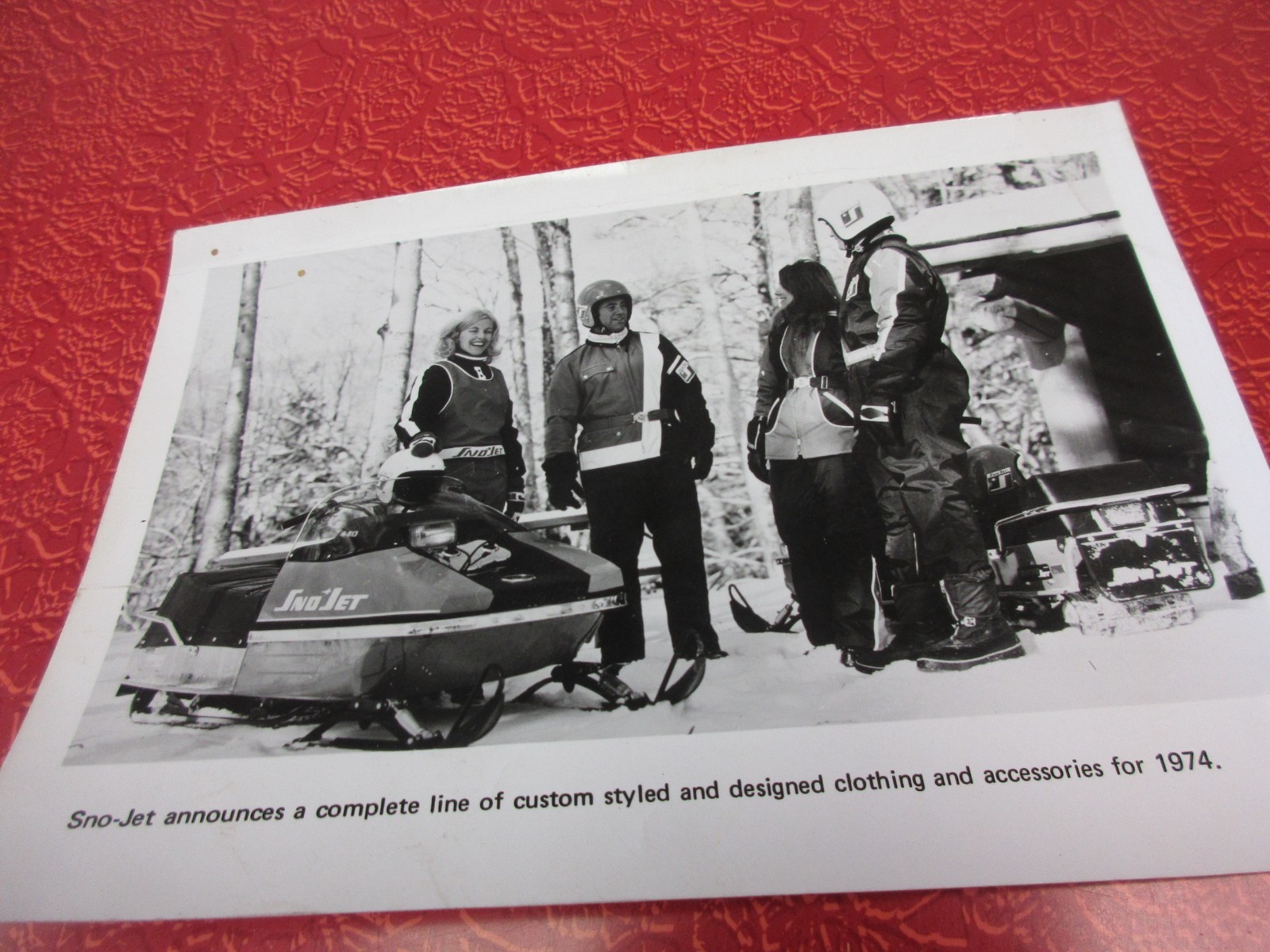 SNO-JET SNOWMOBILE EARLY PHOTOGRAPHS ADVERTISING MERCANTILE 1960’s-1970’s RARE