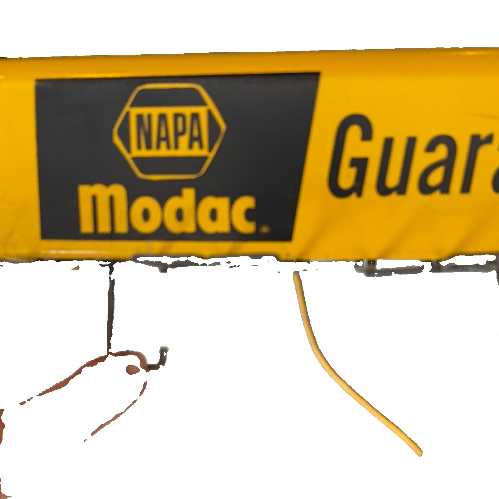 NAPA Modac Guaranteed V-Belts Metal Store Display Rack for Automotive