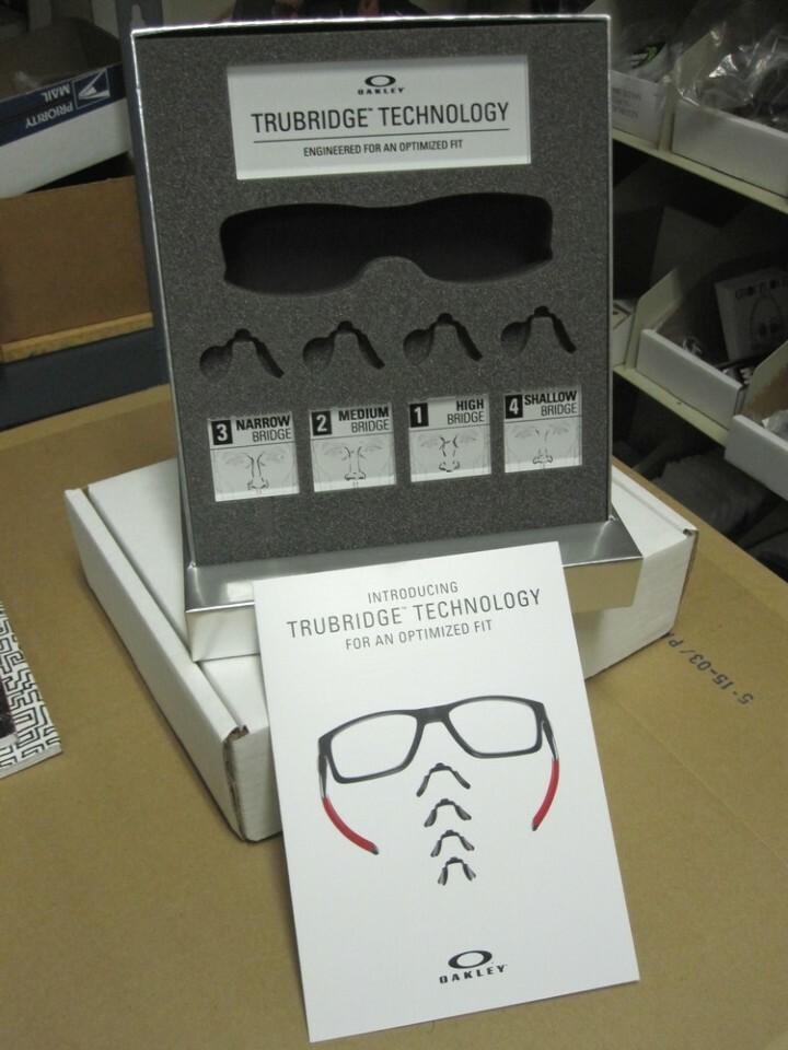 OAKLEY 2016 dealer countertop/tower Trubridge display New Old Stock In Box