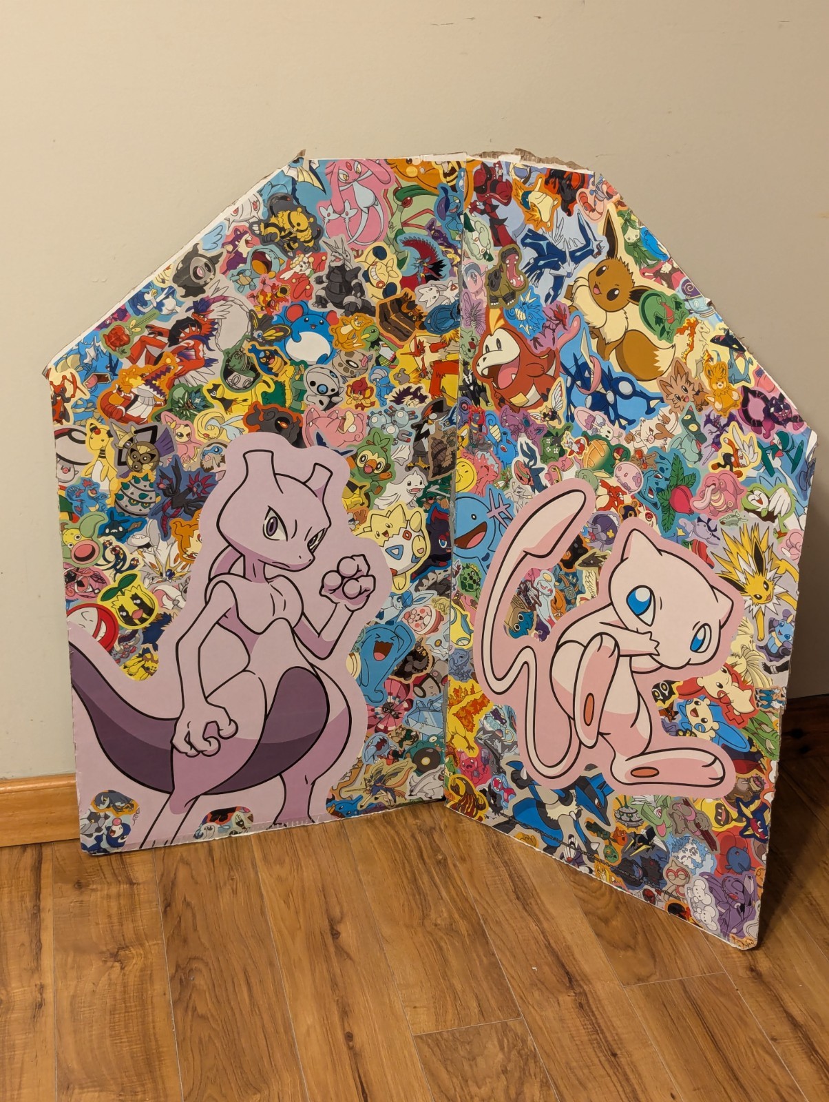 Pokemon What’s You Favorite Cards & Plush Cardboard Store Display Parts 2026
