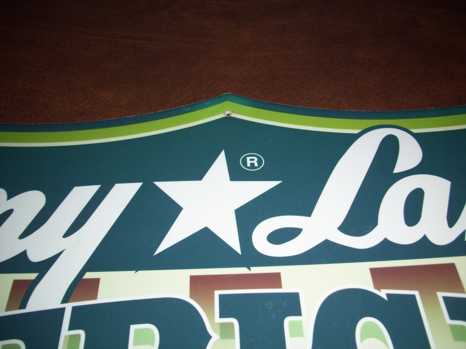 EXTRA RARE VINTAGE TONY LAMA BOOTS, BELT 24″ X 13″ CARDBOARD STORE DISPLAY SIGN