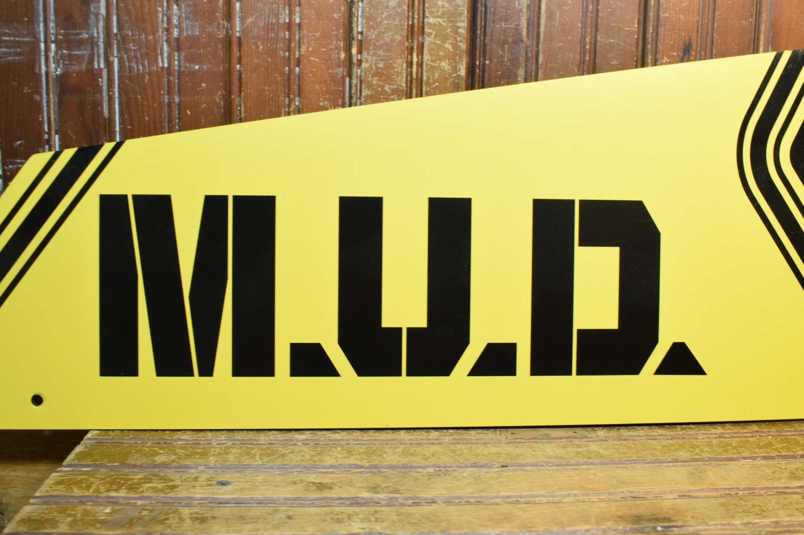 MOOSE UTILITY DIVISION 2 SIDED RESIN DEALER STORE DISPLAY SIGN M.U.D. UTV ATV