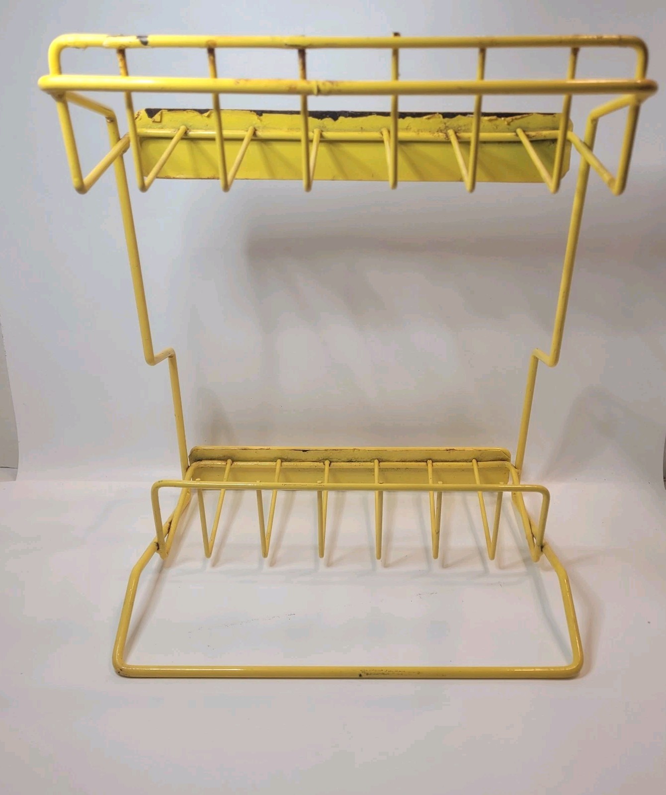 Planters Peanuts Munch & Go Metal Snack Display Rack 2 Levels Countertop READ