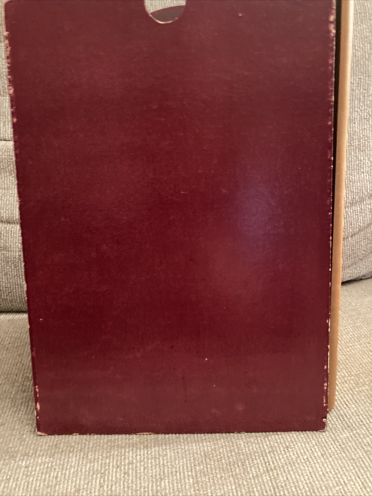 Vintage Eversharp Red Top Lead Pencil Tabletop Store Glass Wood Display Case