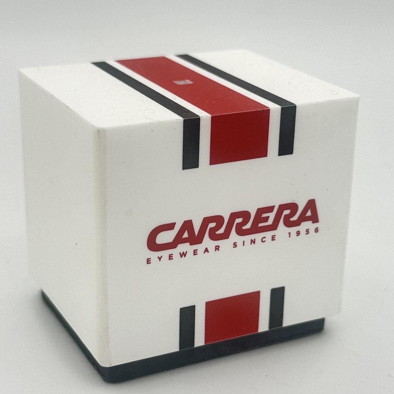 Carrera Eyewear Since 1956 Store Display Cube Sign Plaque 2.25” x 2.25” x 2”