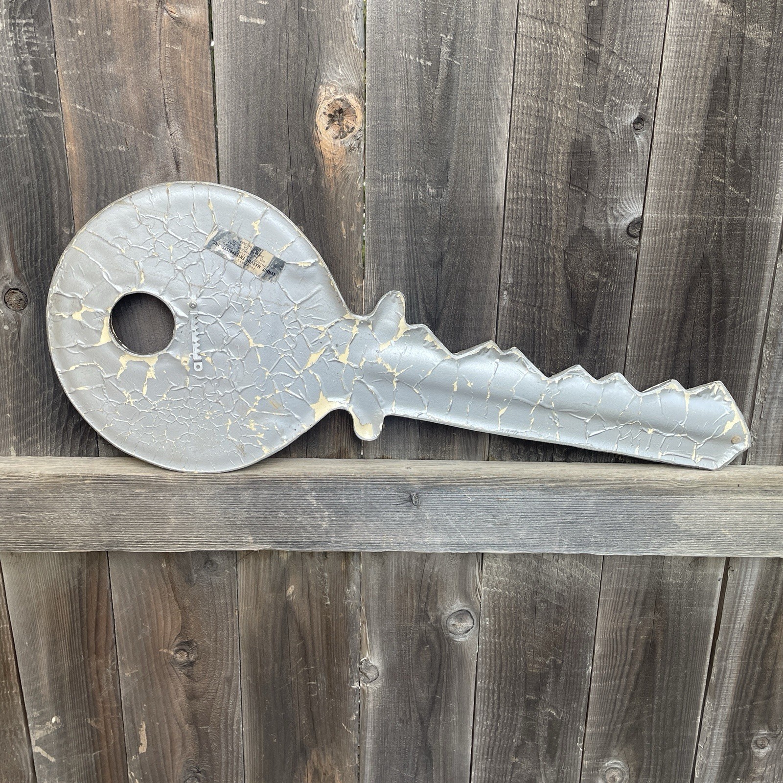 Vintage 1940’s Yale & Towne MFG CO Keys Large Hardware Store Advertising Sign