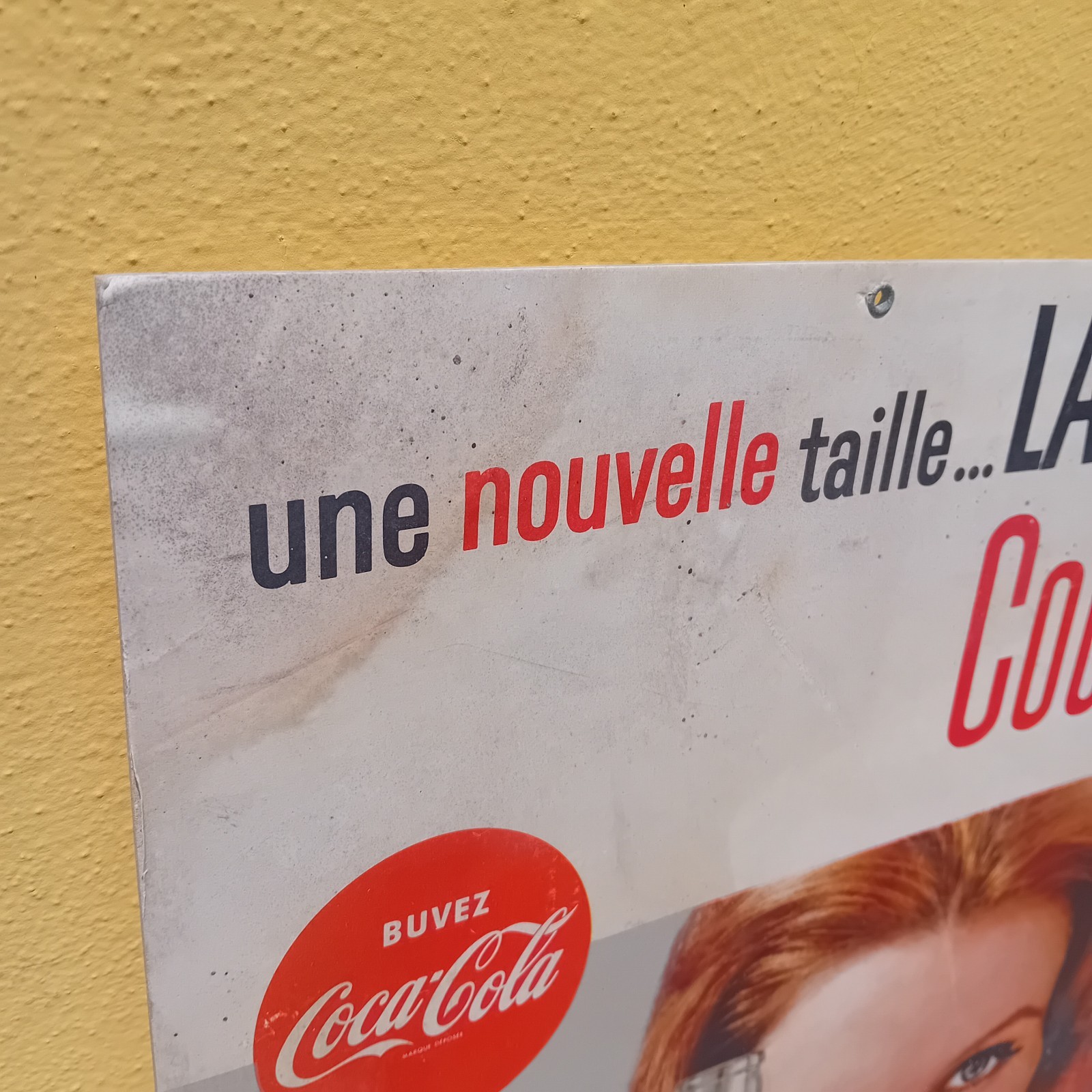 Coca Cola Advertising Cardboard Table