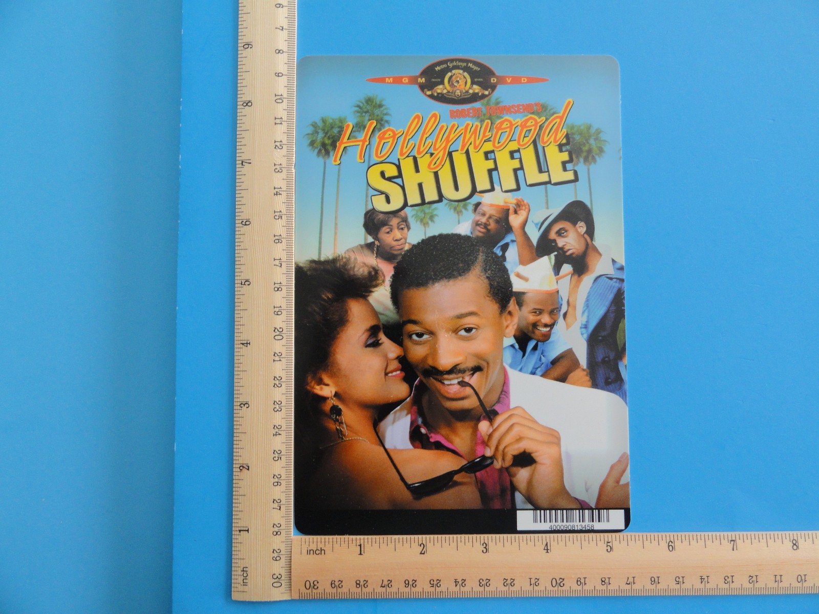 HOLLYWOOD SHUFFLE – BLOCKBUSTER VIDEO BACKER CARD 5″X8″